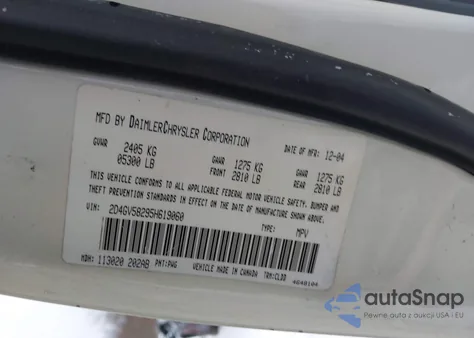 2005 Dodge Magnum Rt из США, поврежденный, VIN 2D4GV58295H619060